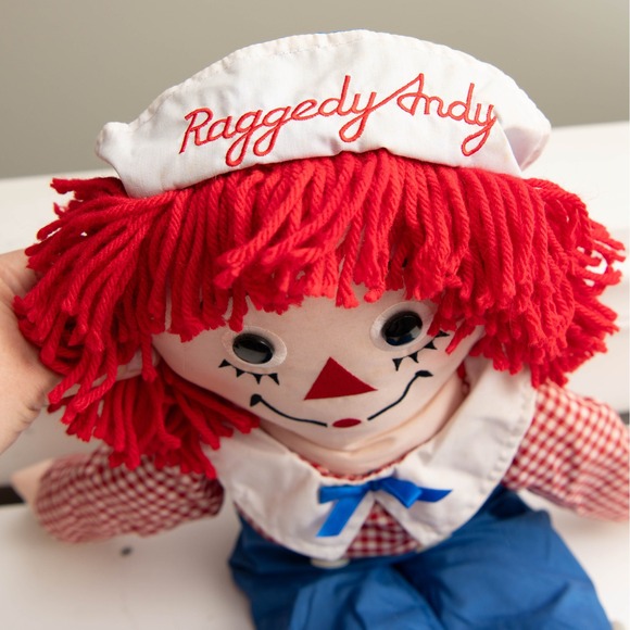 VTG Raggedy Ann & Andy 85th Birthday Anniversary Doll Set CottageCore w /Tags - Picture 3 of 8